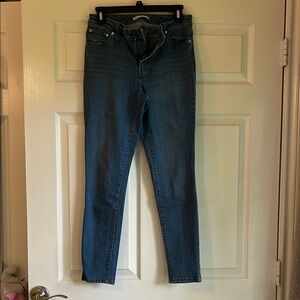 Nine West Blue Skinny Jeans Medium Wash